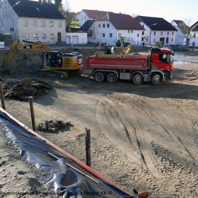 Baugrube am 07.12.2017 © Heike Arnold Baugrube am 07.12.2017 © Heike Arnold